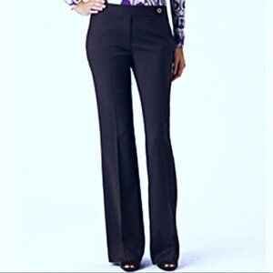 Tory Burch Wide Leg Wool Blue Pants‎